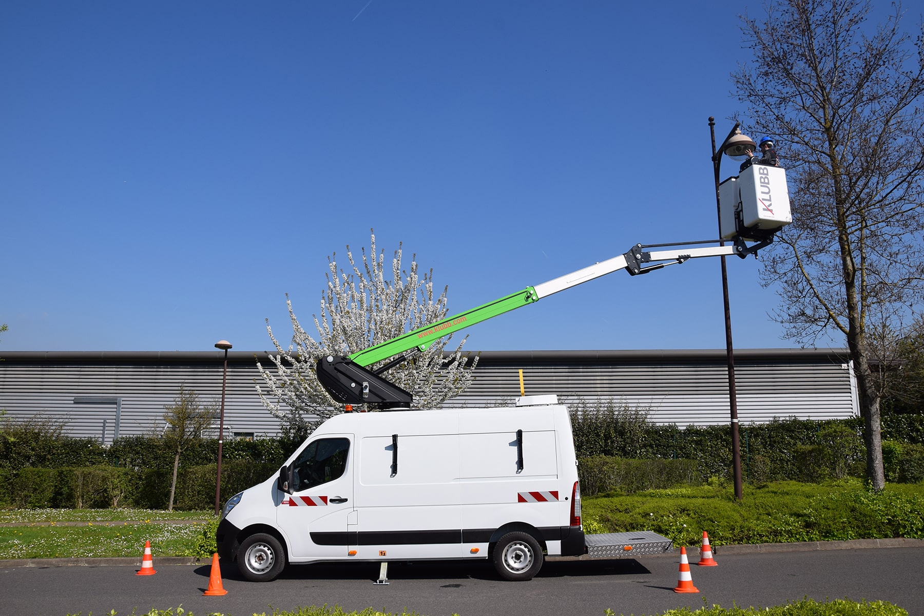 KLUBB aerial platforms care about the environment