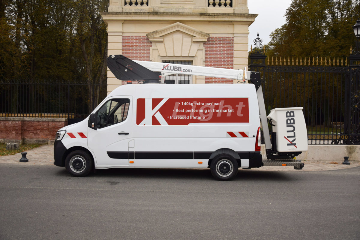 Press release: Klubb’s new light van mounts range