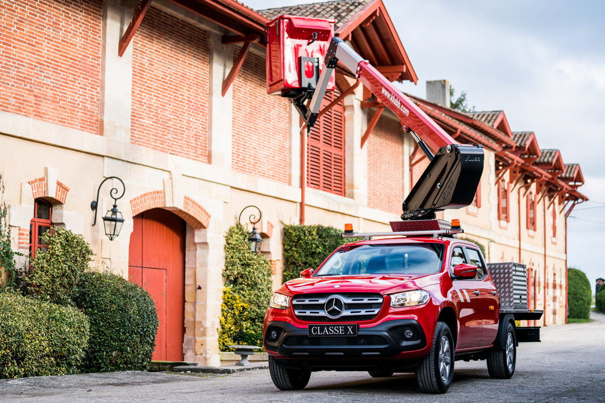 KLUBB launches the first lift on Mercedes X-Class Pickup