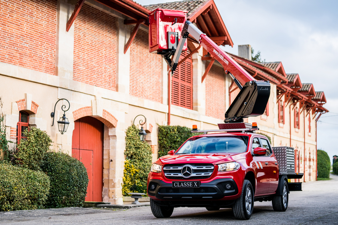 K26 on Mercedes X-Class pickup