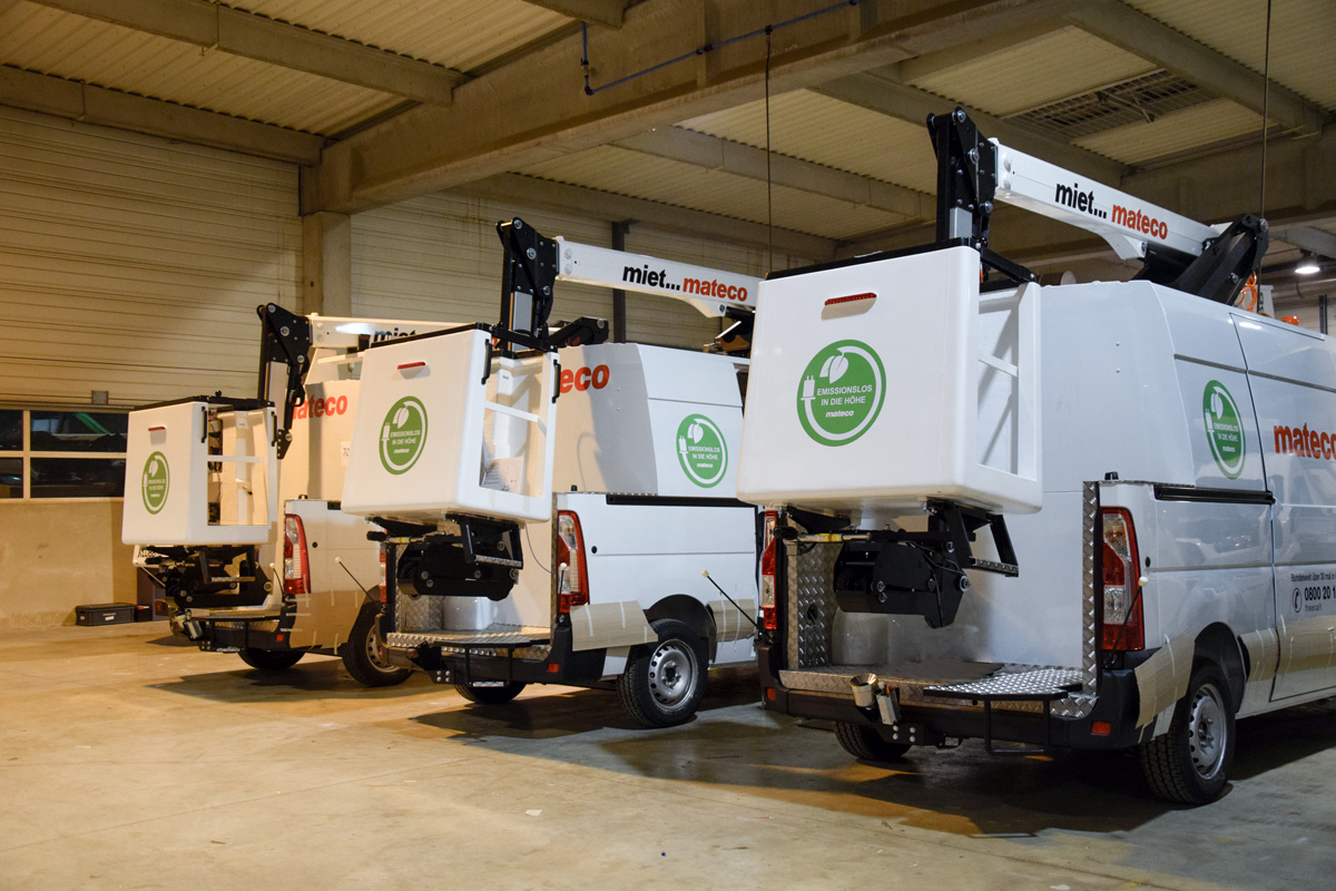 First Klubb K38p on cut-down vehicule delivered at Mateco in Germany