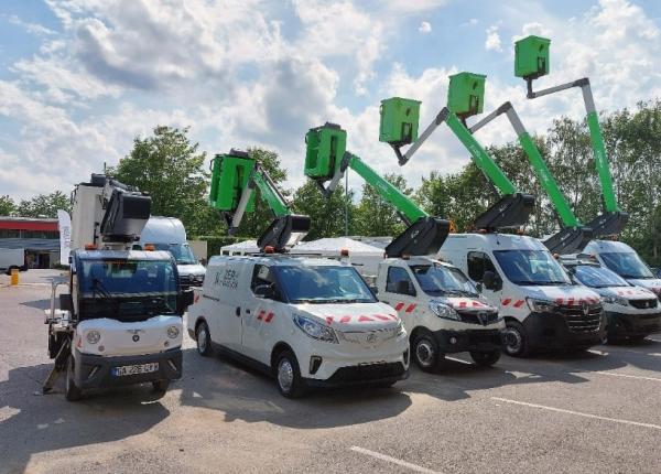 KLUBB ist engagiert: Entdecken Sie unsere Arbeitsbühnen auf Elektrofahrzeugen!