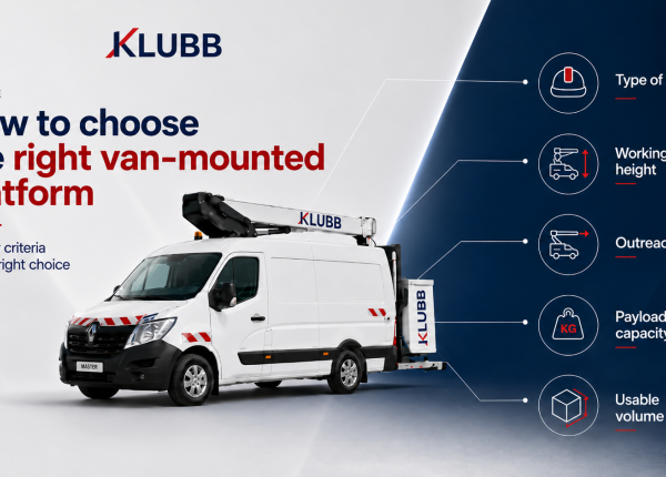 How to choose the right van-mounted platform for your operational needs