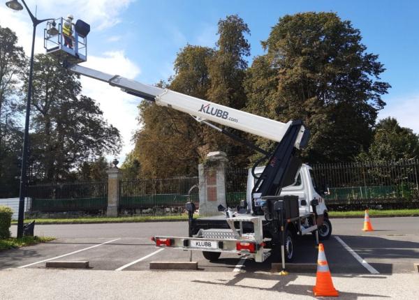 How can employers ensure that their workers can properly operating an aerial work platform?