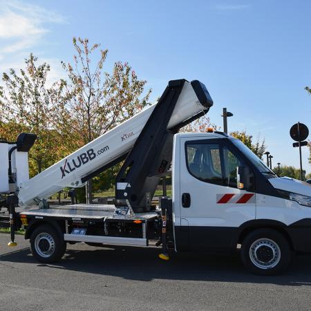 THE KT20: THE PLATFORM THAT LIFTS YOU MORE THAN 20 METERS HIGH