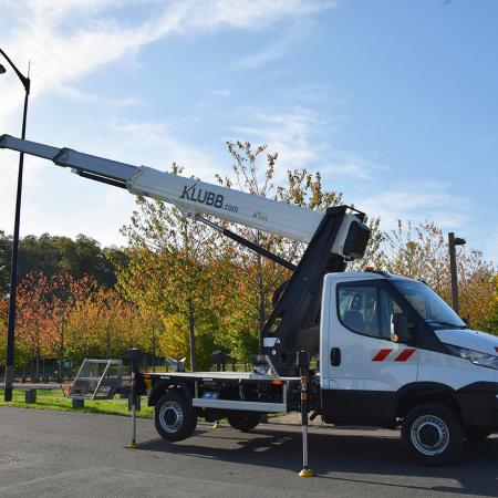 THE KT20: THE PLATFORM THAT LIFTS YOU MORE THAN 20 METERS HIGH