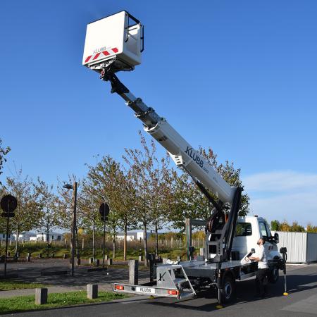 THE KT20: THE PLATFORM THAT LIFTS YOU MORE THAN 20 METERS HIGH