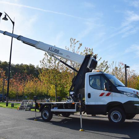 THE KT20: THE PLATFORM THAT LIFTS YOU MORE THAN 20 METERS HIGH