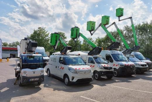 KLUBB IS INVOLVED: DISCOVER OUR AERIAL PLATFORMS ON ELECTRIC VEHICLES!