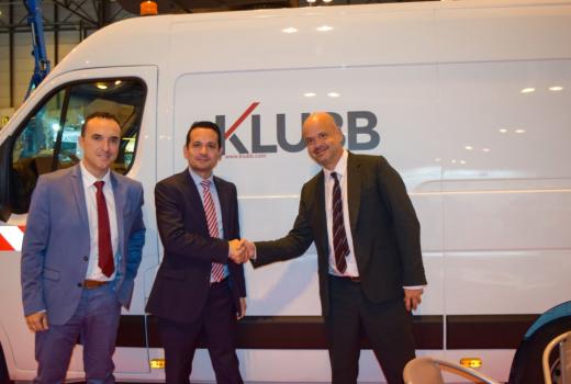 Vehicle mounted lift manufacturer Klubb appoints ACR in Spain