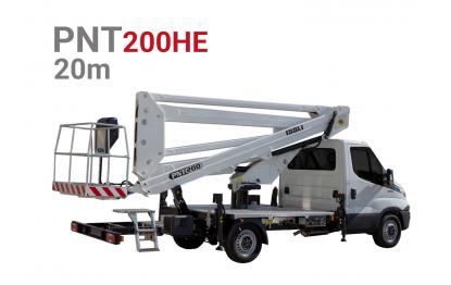 pnt200 he aerial platform on a iveco daily