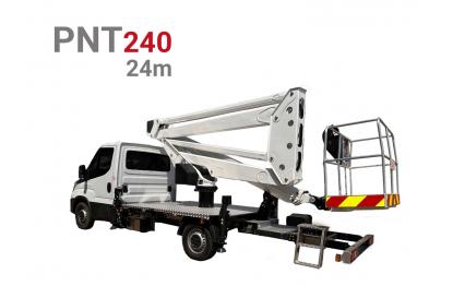 pnt240 aerial platform on a chassis