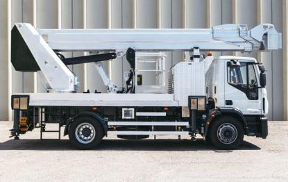 36m truck mounted telescopic aerial platform ptjj 36.29s