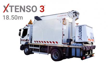 xtenso 3 truck mounted aerial platform workshop version