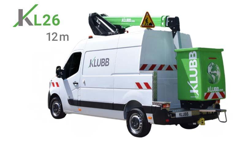 electric kl26 aerial platform on a master e tech