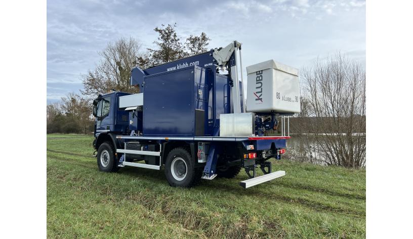 18m telescopic aerial platform on truck e18p 4x4
