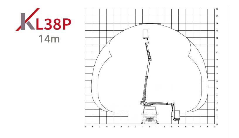 k38p without cutaway aerial work platform