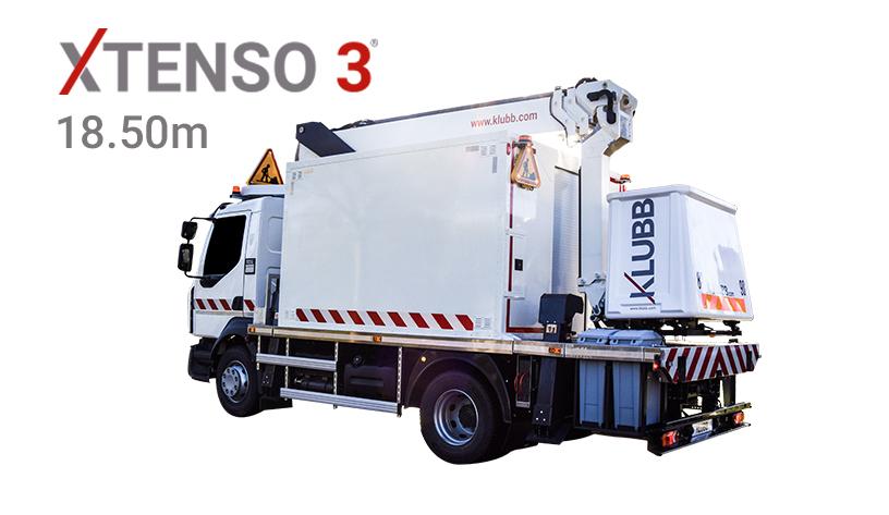 xtenso 3 truck mounted aerial platform workshop version