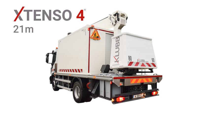 xtenso 4 truck mounted aerial platform workshop version