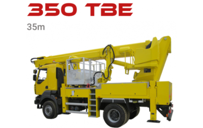 350 tbe aerial lift truck