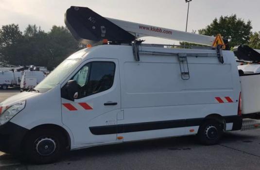 file n°1184 aerial platform k32 on a renault master van