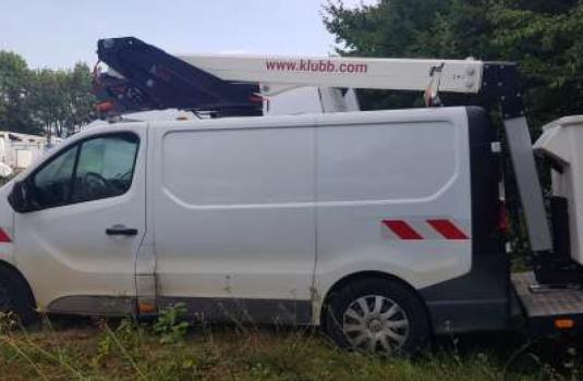 file n1193 aerial platform k21b on a renault trafic van