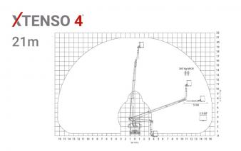 xtenso 4 truck mounted aerial platform chassis version