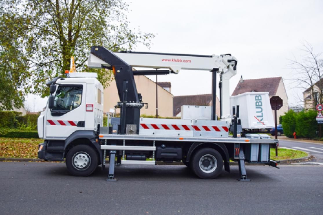 xtenso 3® truck mounted aerial platform (chassis version)