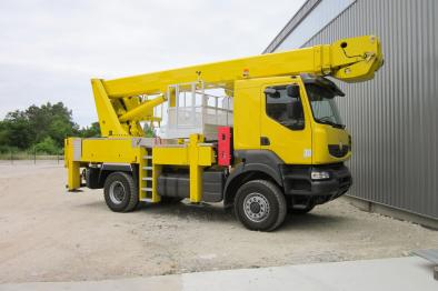 350 tbe aerial lift truck