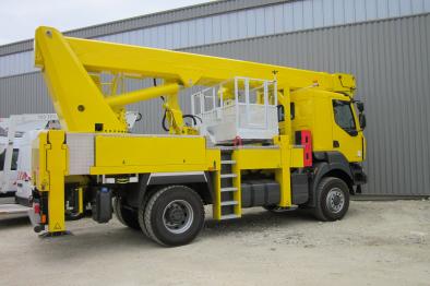 350 tbe aerial lift truck
