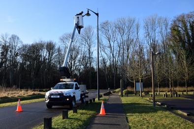 kl26 aerial platform on an isuzu dmax