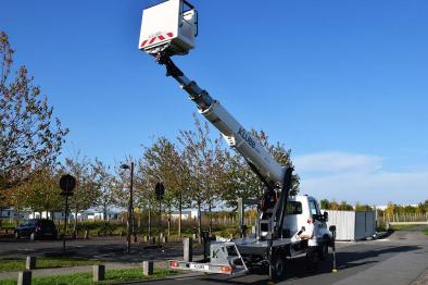 kt20 chassis mounted aerial access platforms