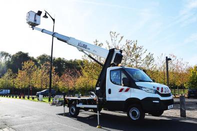 kt20 chassis mounted aerial access platforms
