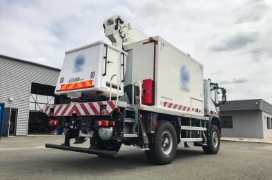 xtenso 3 truck mounted aerial platform workshop version