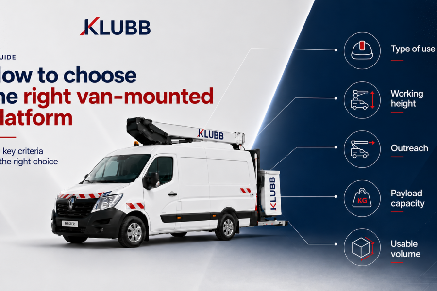 How to choose the right van-mounted platform for your operational needs