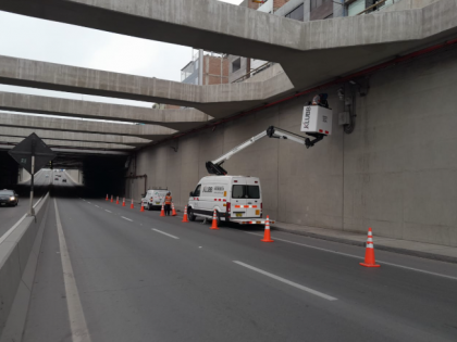 Barquilla Klubb K42P sobre Van Aplicada en CCTV y Alumbrado Público – Equans (Perú)