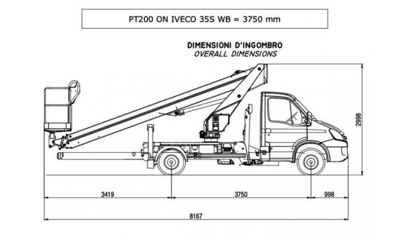 20m telescopic aerial work platform pt 200 he h