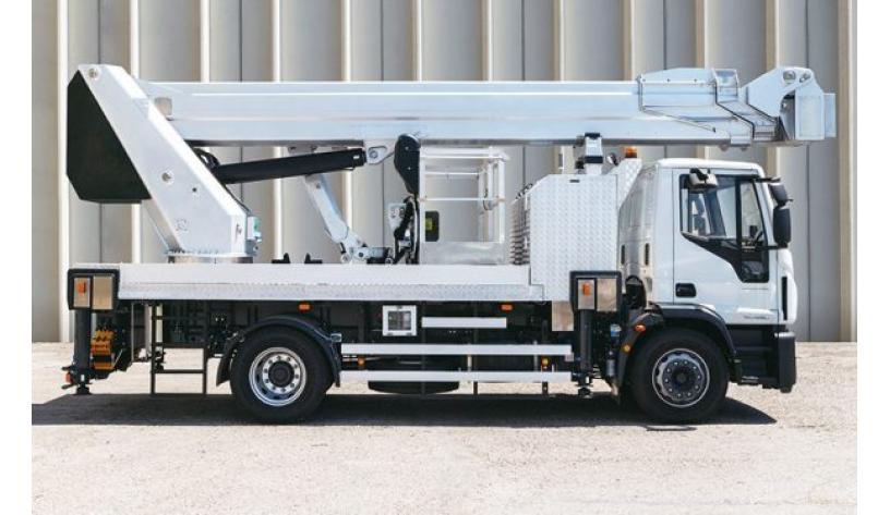 36m truck mounted telescopic aerial platform ptjj 36.29s