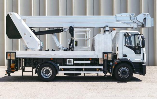 36m truck mounted telescopic aerial platform ptjj 36.29s