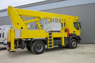 350 tbe aerial lift truck