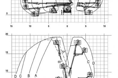 20m aerial platform with telescopic boom and jib on iveco daily pt 200je