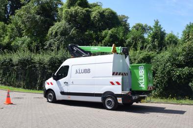 electric kl26 aerial platform on a master e tech