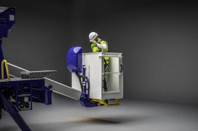 14,40m articulated aerial platform on isuzu d'max ka14