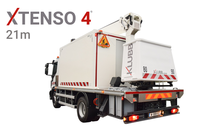 xtenso 4 truck mounted aerial platform workshop version